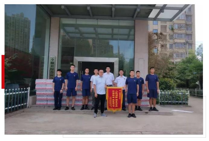 龙胜管走进消防大队慰问我们“最可爱的人”，共续军民鱼水情
