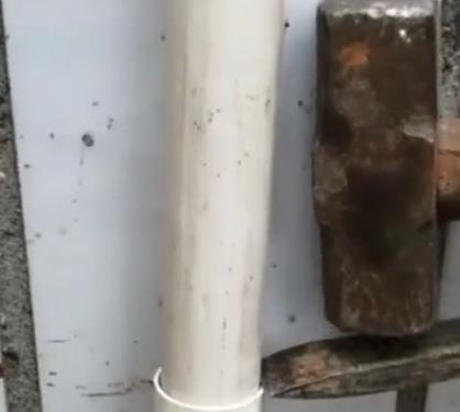 pvc管中间断了拼接视频分享，这个思路还是比较实用的！